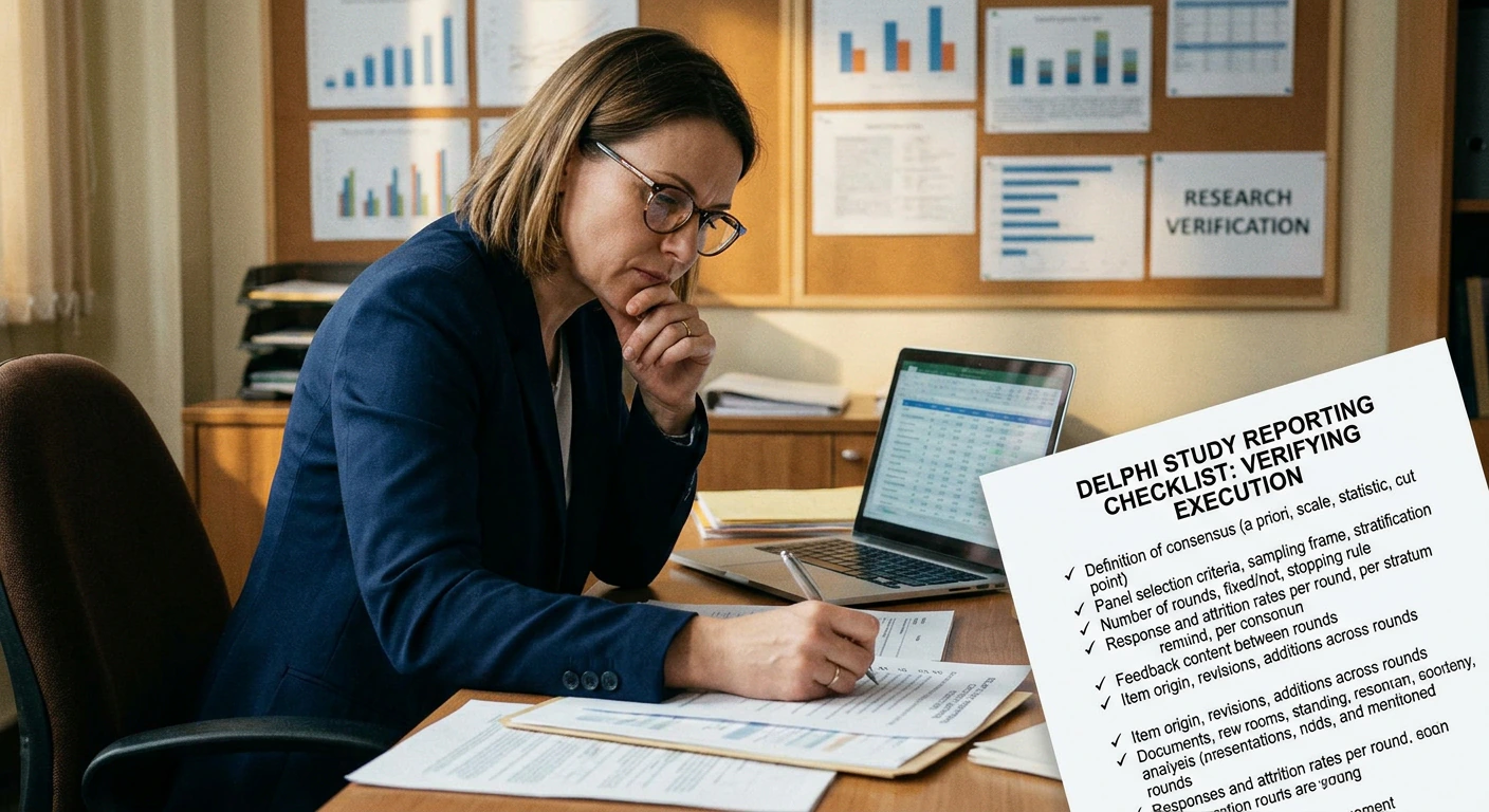 A linked audit record flowing intact into an open manuscript